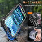 Cozycase Funda impermeable para iPhone 13, resistente militar, cuerpo