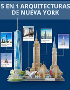 CubicFun rompecabezas 3D para niños de 8-10 años - Nueva York (New York City)