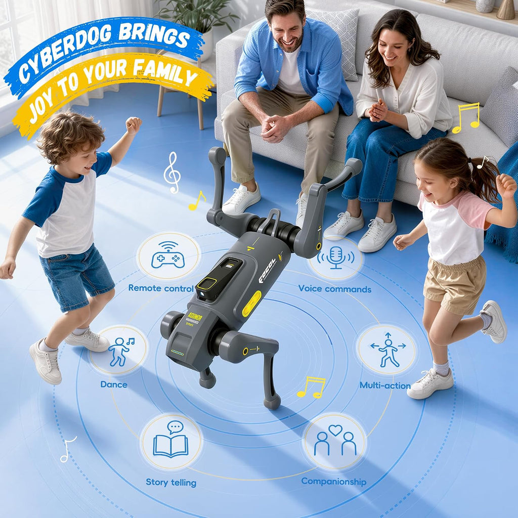 Robot inteligente para perros de juguete interactivo con control