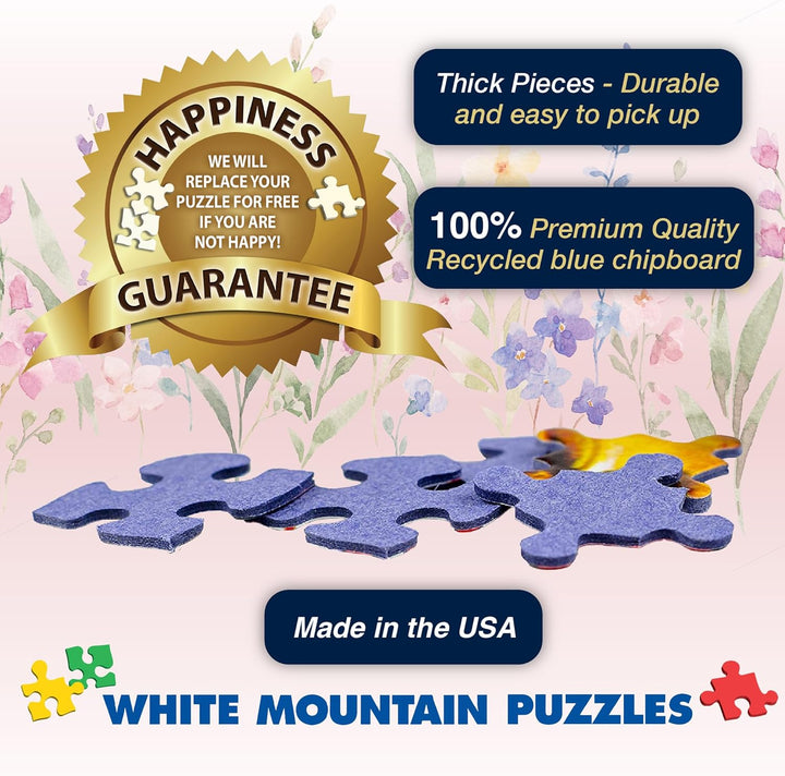 White Mountain Rompecabezas de 1000 piezas rompecabezas de