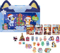 BLUEY Paquete de calendario de Adviento Fuzzies, 8 minifiguras exclusivas