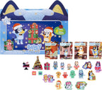 BLUEY Paquete de calendario de Adviento Fuzzies, 8 minifiguras exclusivas