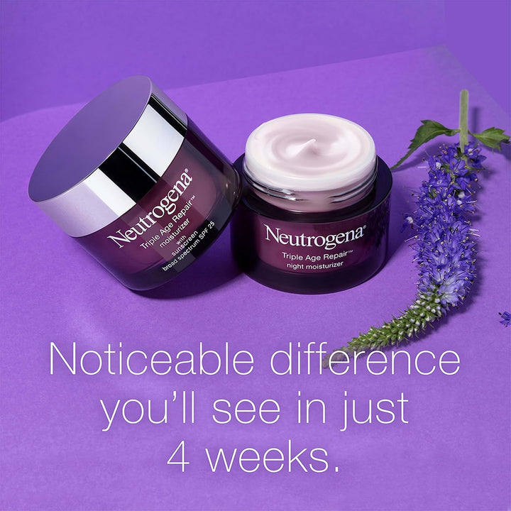 Neutrogena Triple Age Repair Hidratante Facial - con Tecnología Hex...