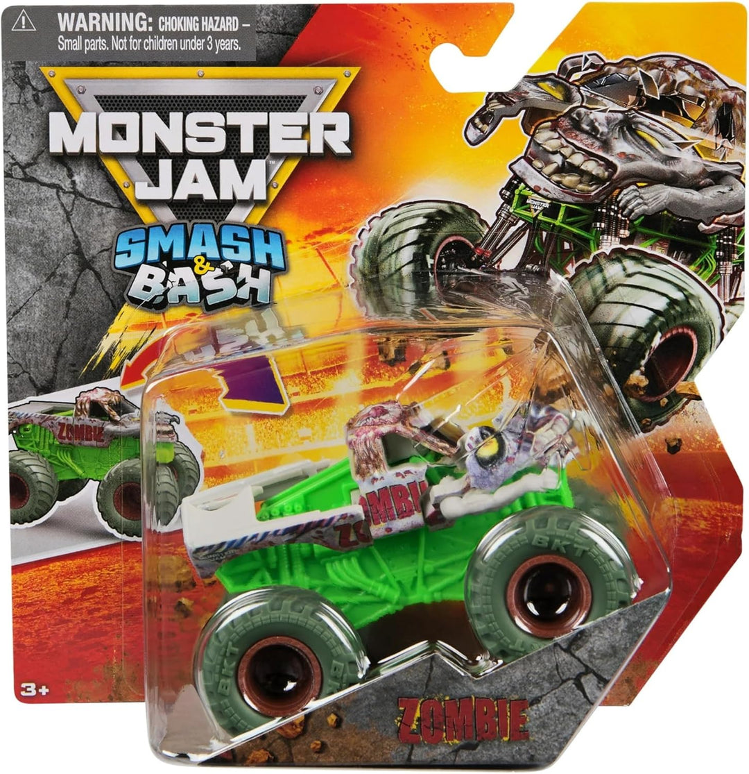 Monster Jam Smash Bash Zombie - Serie 02 camión monstruo