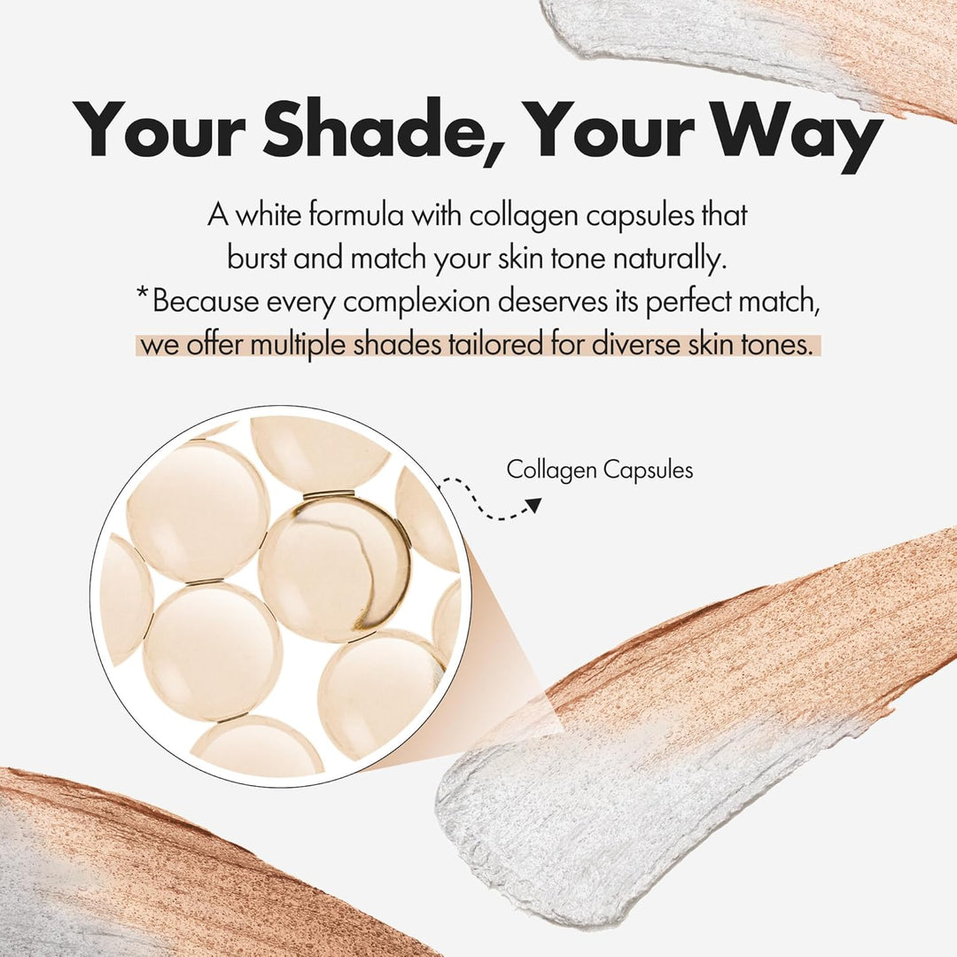 ELROEL BLANC Cover Cream Stick V \u2013 Base de maquillaje coreana...