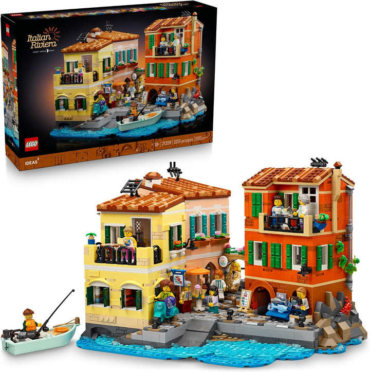 LEGO Ideas Italian Riviera - Juego de construcción para