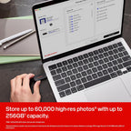 SANDISK Unidad flash USB-C de 128 GB – USB tipo C reversible – Compatible con laptops, tablets y más – hasta 250 MB/s – Negro – SDCZB-128G-G46