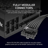 CORSAIR RM1000x Fuente de alimentación ATX completamente modular de...