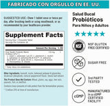 NatureWise Probióticos orales para el mal aliento bucal, menta mast...