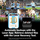 Lexar SSD portátil Air SL260 de 512 GB, edición AFA, campeonato mun...