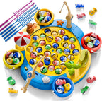 ORANGE OCEAN 66 juegos magnéticos de pesca para niños de 4 a 8 años, juegos de mesa para niños de 4 a 6 años, 8 a 12, juguetes para niños de 3, 4, 5, 6 años, ideas de regalos de cumpleaños para niños y niñas de 3-5, 6-8