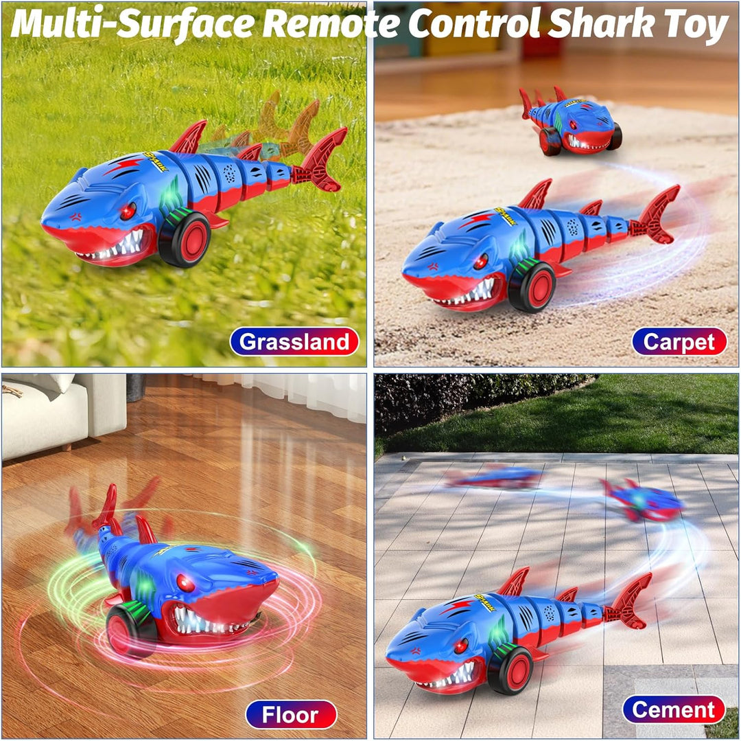 Laradola Coche de juguete Shark RC para niños vehículo de