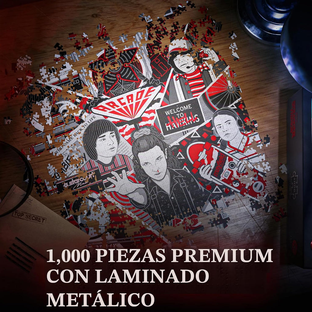 theory11 Stranger Things - Rompecabezas de 1000 piezas