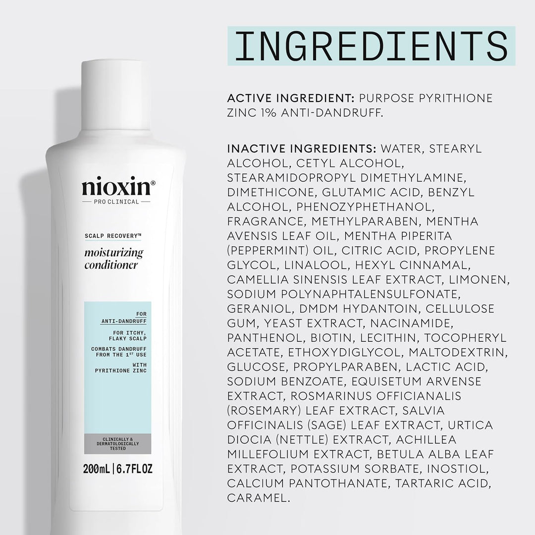 Nioxin Scalp Recovery Moisturizing Conditioner | For Itchy, Flaky S...
