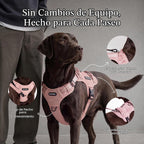 Fei & Eve - Arnés táctico clásico para perro, chaleco antitirones