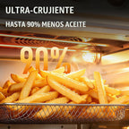 PHS Combo de freidora de aire para horno tostador de 13 cuartos de galón