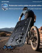 FNTCASE Funda para Samsung Galaxy S26 FE, protector de pantalla integrado