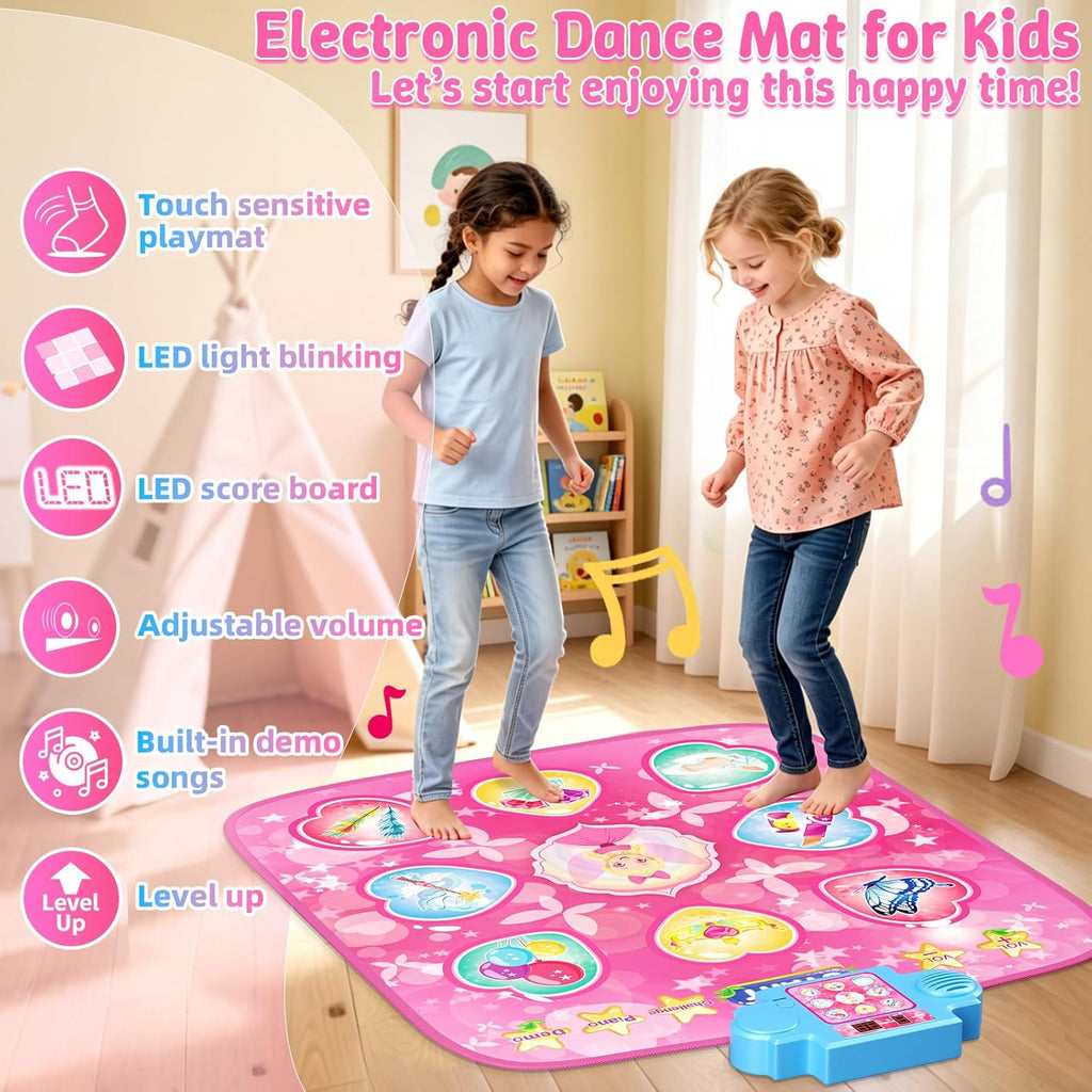 Alfombra de baile – Alfombra de juego electrónica de música de 9 botones