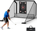 Red de práctica de golf, redes de golf resistentes de 10 x 7 pies para entrenamiento al aire libre/interior