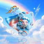 POP MART Skullpanda × My Little Pony Serie Muñeca de Peluche