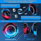 YOYOSTUDIO Yoyo profesional D24 para niños de 8 a 12 años, truco de giro de