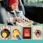 Tablero de madera para viajes, juguetes Montessori y regalos para niños y