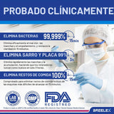 Breelex Tabletas limpiadoras de retenedores, 120 unidades para dent...