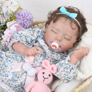 KSBD Muñecas realistas de bebé recién nacido, niña de 20 pulgadas d...