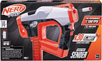 Nerf Pro Sender - Lanzador de dardos semiautomático de longitud media, 150 FPS, 30 dardos Nerf Pro de longitud media, cargador de 15 dardos, lentes, regalos para adolescentes, mayores de 14 años