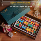 SainSmart Jr. Juego de Tren de Madera de 12 Piezas - Juguetes de Tren con Caja de Almacenamiento, Trenes de Juguete Magnéticos Compatibles con Todas las Principales Marcas, Regalo para Niños Pequeños