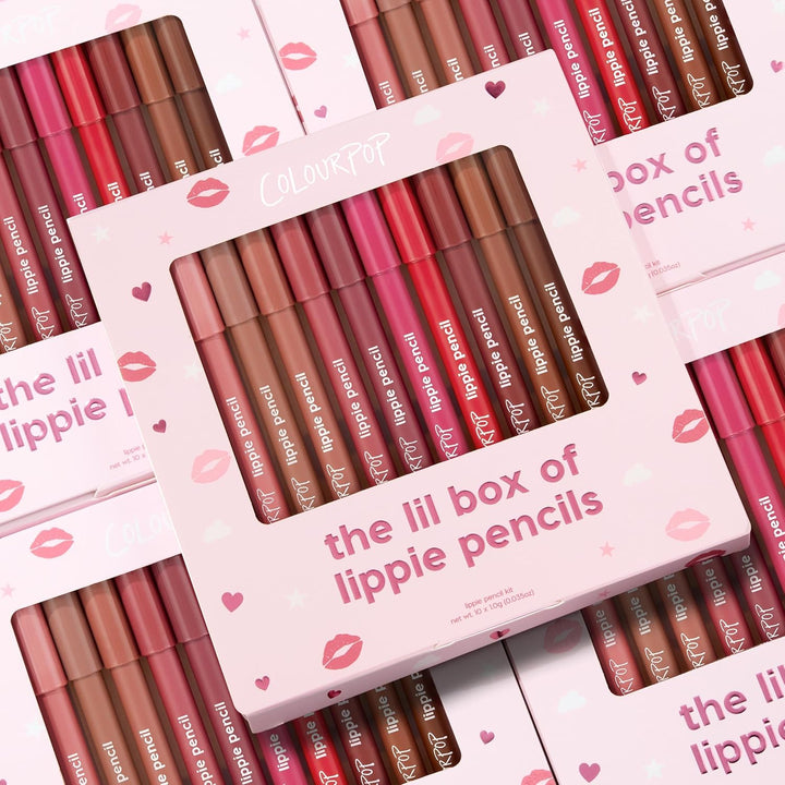 ColourPop Lil Box of Lippie Pencils Kit de maquillaje \u2013 Juego...