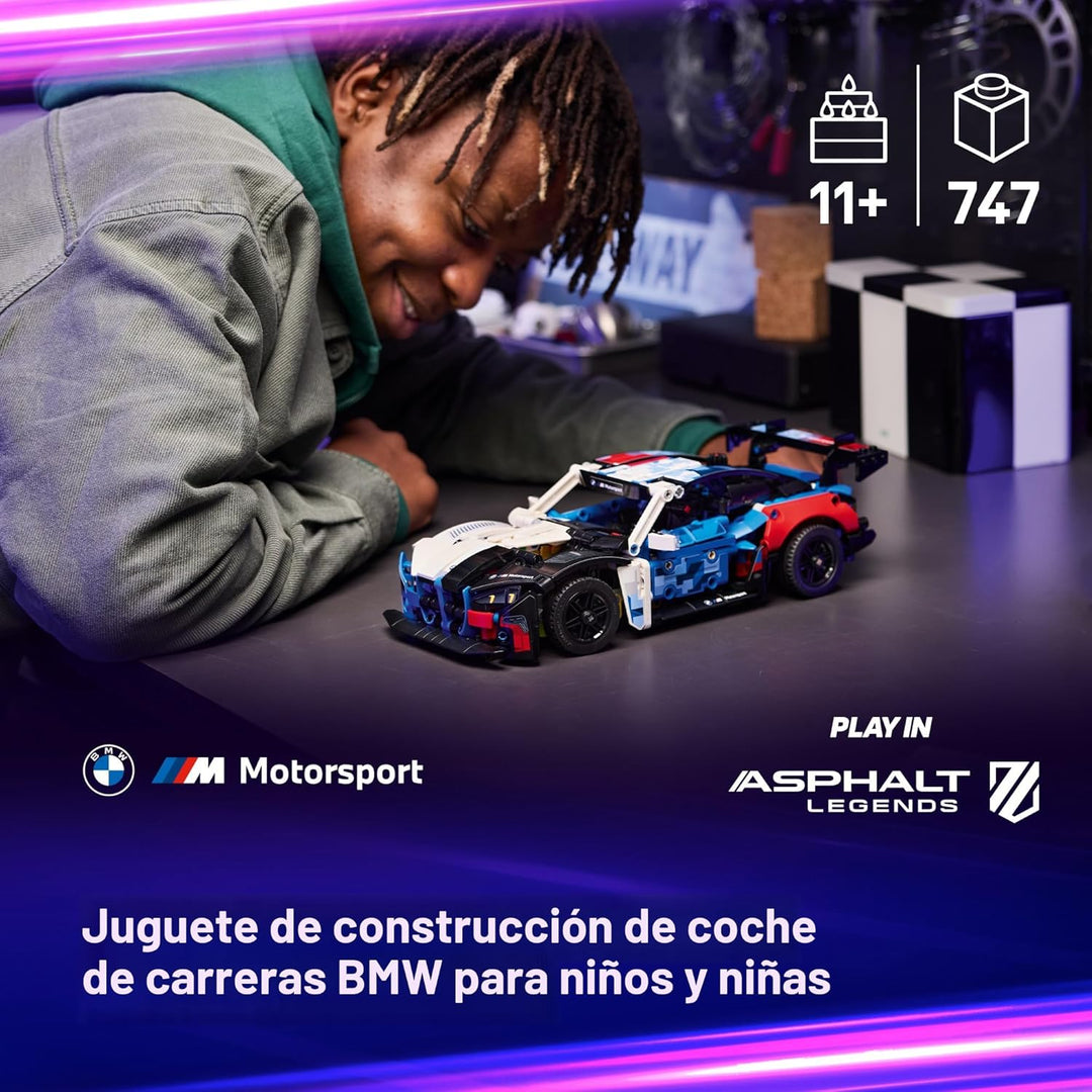 LEGO Technic BMW M4 GT3 EVO - Juguete de construcción para niños y...