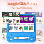 EDDBNi Tableta para niños Android 15 Tablet de 10 pulgadas Tabletas para niños, Azul
