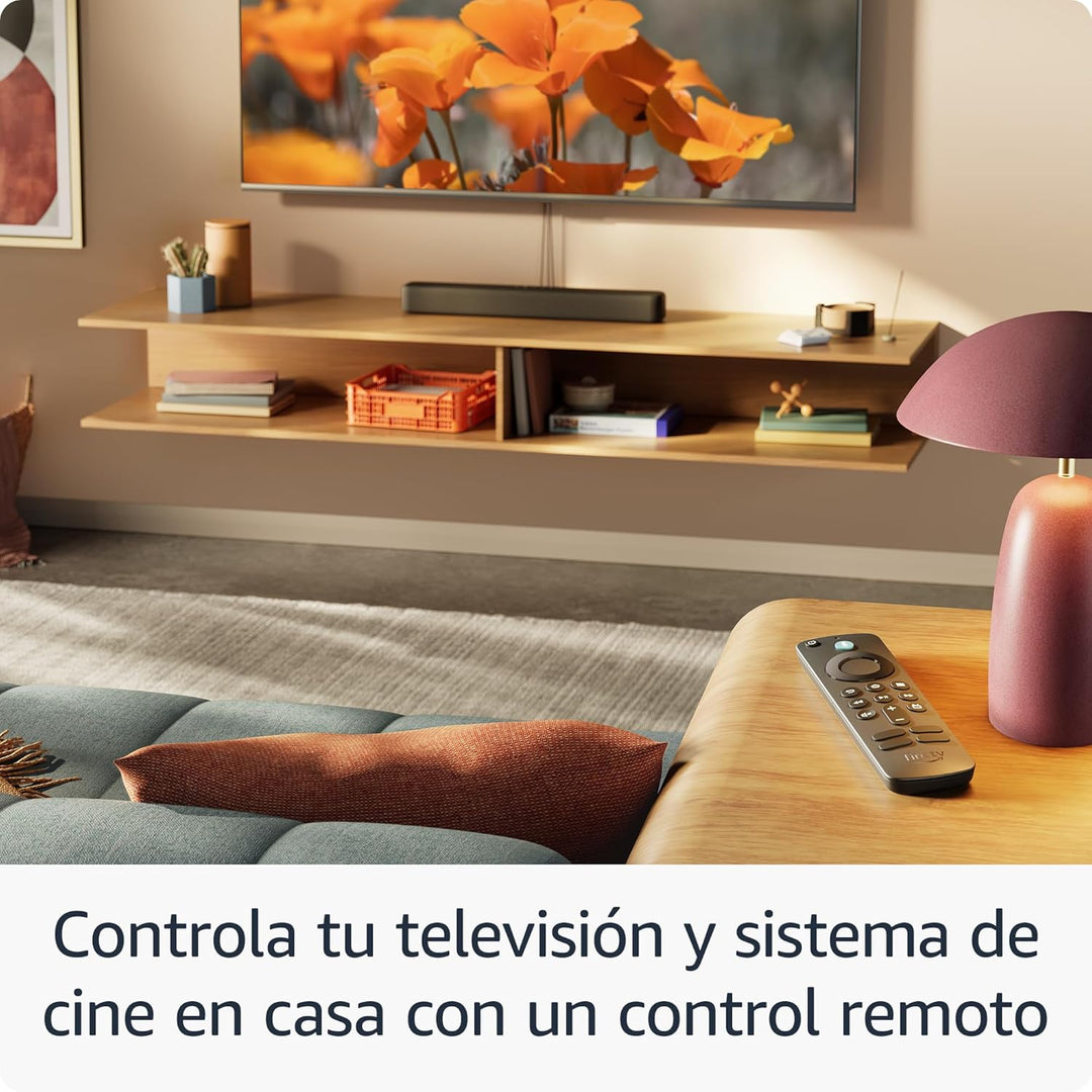 Amazon Fire TV Stick HD 2024 Con Control remoto por voz Alexa streaming en HD