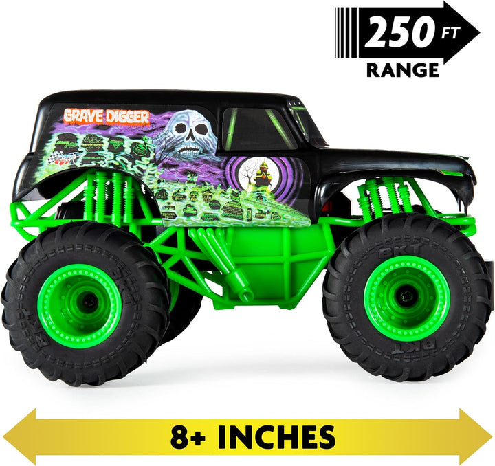 Monster Jam - Camión monstruo de control remoto oficial Grave Digge...
