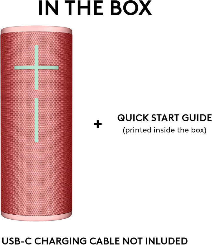 Ultimate Ears MEGABOOM 4 - Altavoz Bluetooth portátil impermeable c...