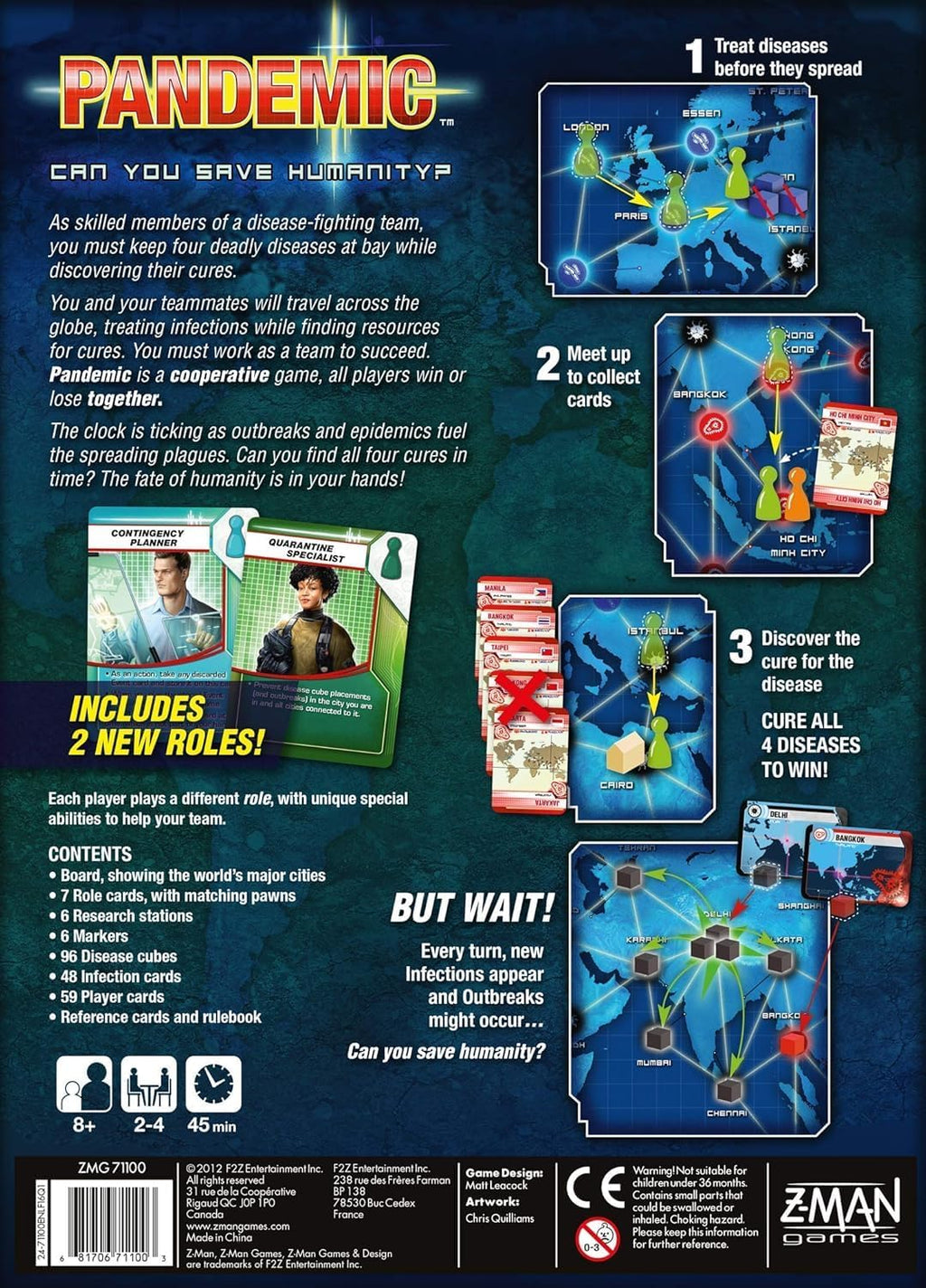 Z-Man Juegos Pandemia