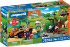 Playmobil Zoológico: Zookeeper con vehículo