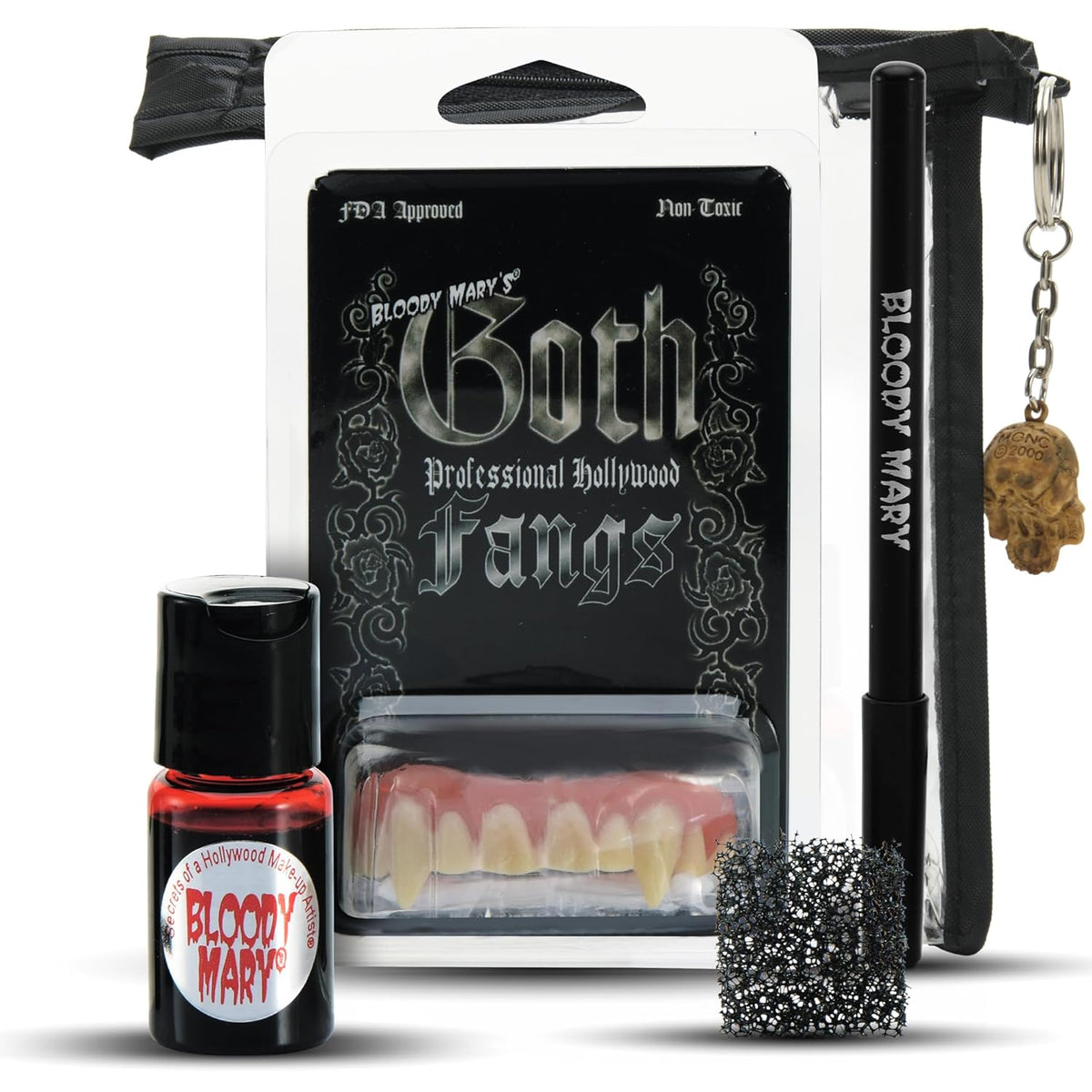 Vampire SFX - Kit de maquillaje de lujo con efectos especiales Wick...