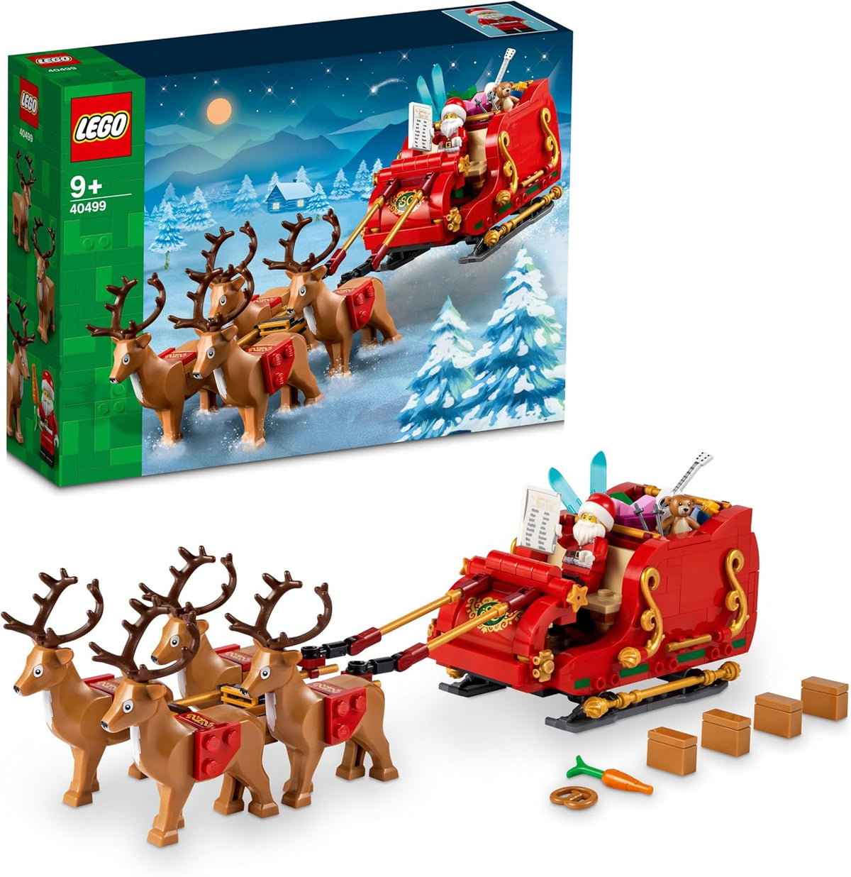 Juego exclusivo Lego Holiday Santas Sleigh 40499