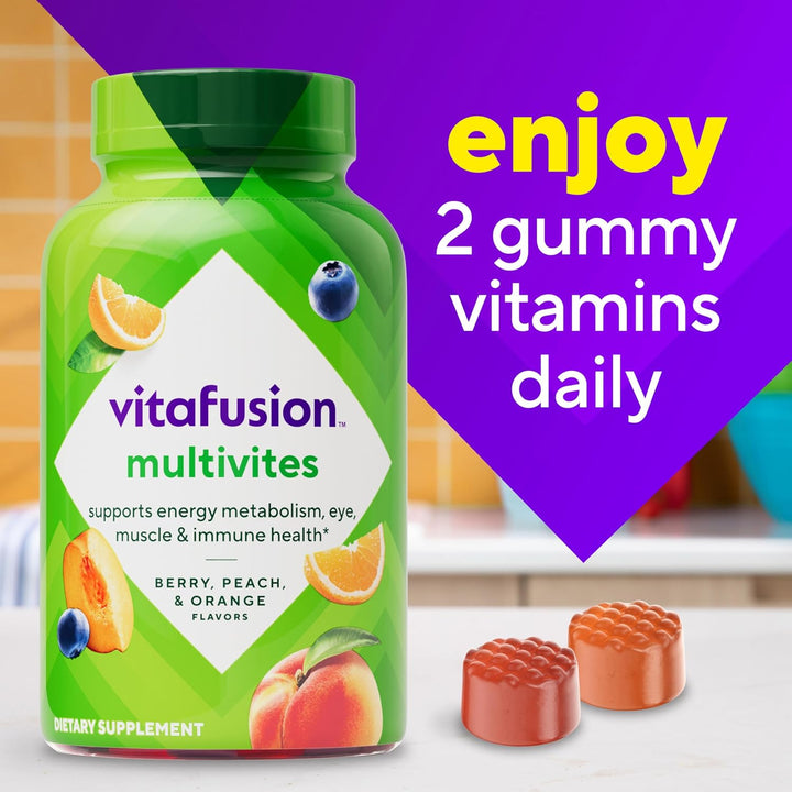 Vitafusion Gomitas de vitaminas para adultos 120 unidades