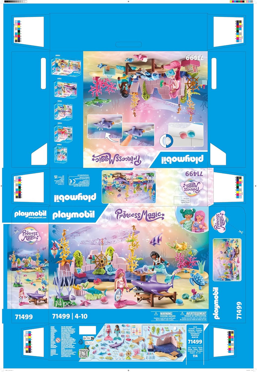 Playmobil Cuidado de animales de sirena