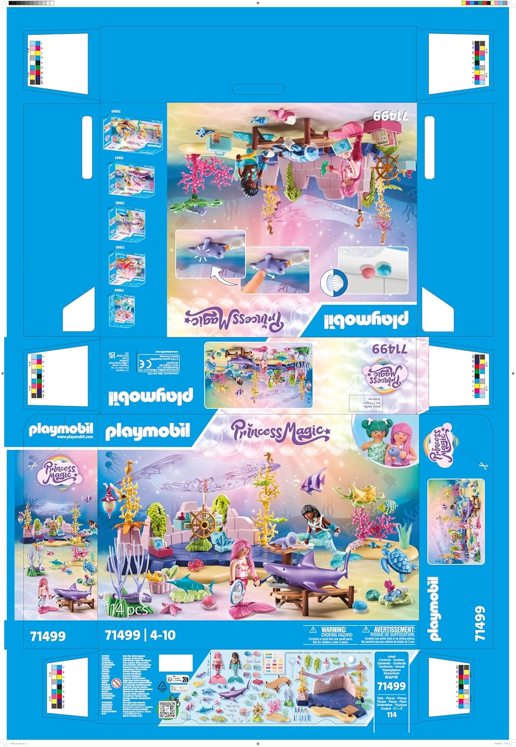 Playmobil Cuidado de animales de sirena