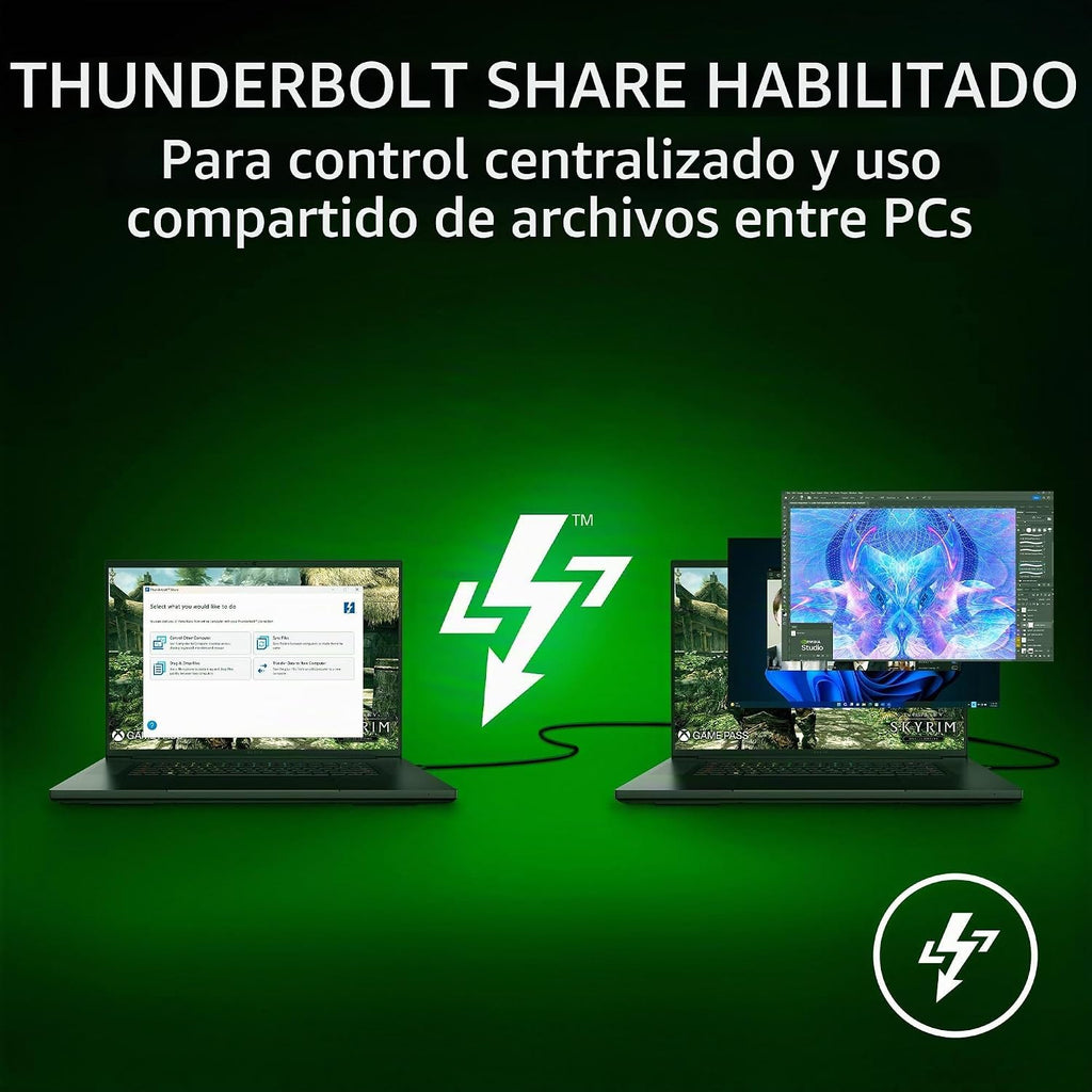 Razer Thunderbolt 5 Dock Chroma, 11 puertos + ranura SSD M.2, color blanco