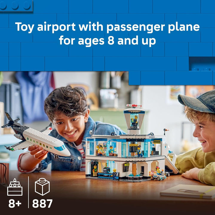LEGO Aeropuerto de la ciudad con juguete de construcción
