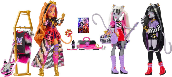 Muñecas Mattel Monster High, la Banda Hissfits paquete de tres con...