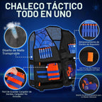 Lehoo Castle Disparador Electrónico de Blanco con Auto-Reinicio para Nerf Gun, Rojo