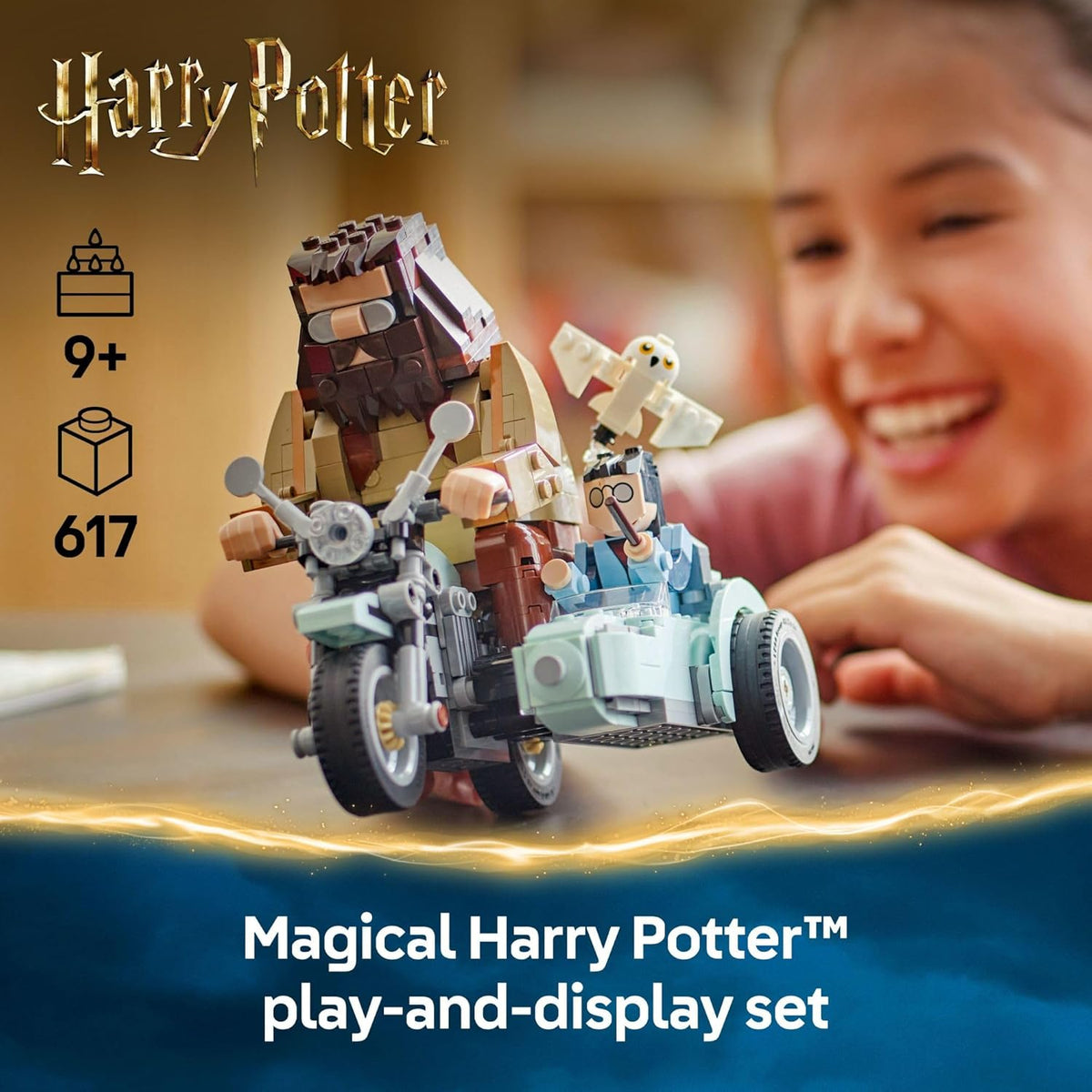 LEGO Harry Potter Hagrid Harrys - Juguete de construcción