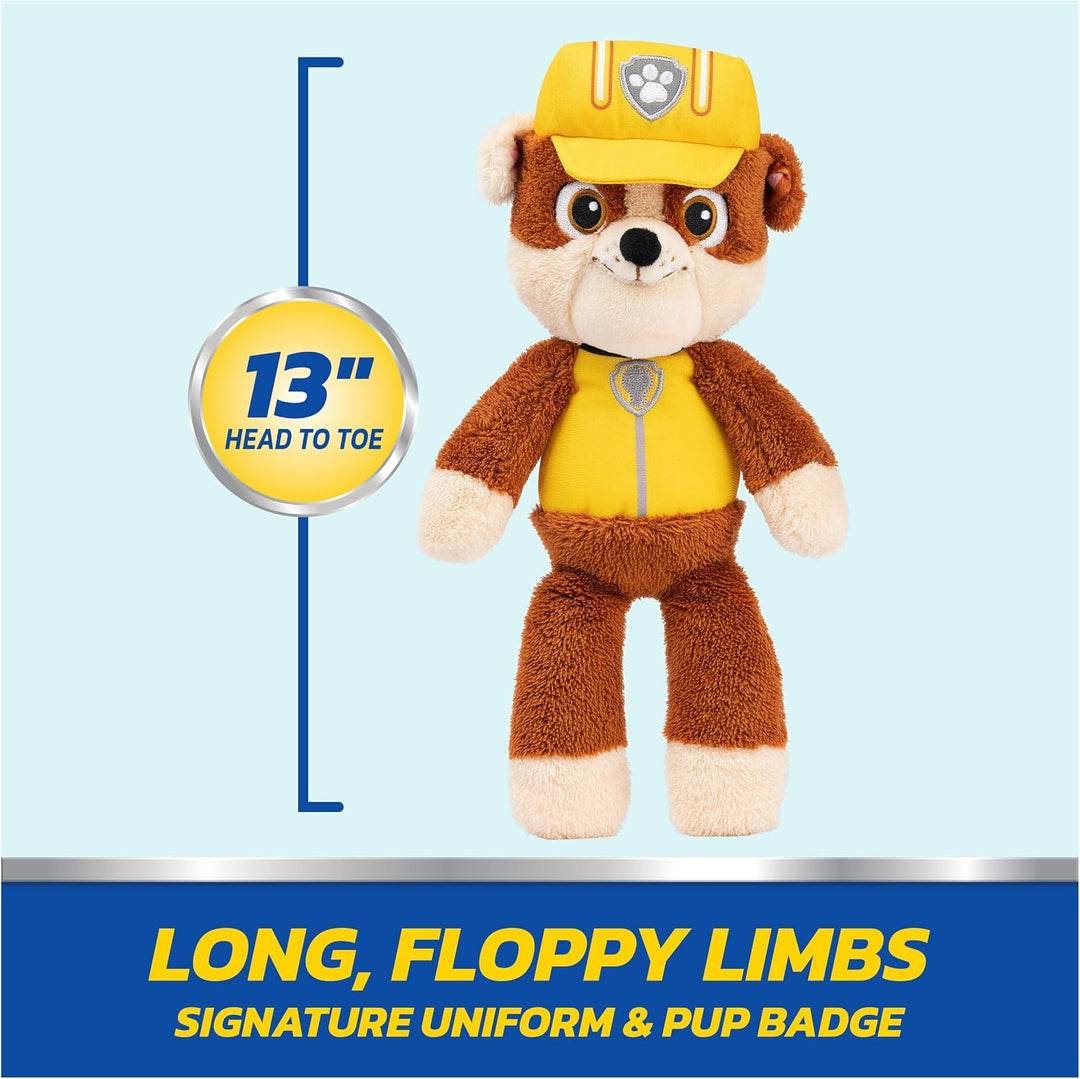 GUND PAW Patrol - Juguete oficial de peluche de Rubble Take Along B...