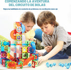 MAGBLOCK Juego de bloques de construcción de 176 piezas de azulejos
